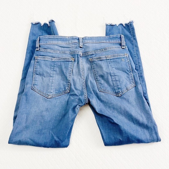 Rag & Bone Cate Mid-Rise Ankle Skinny Denim Jeans SZ6 - Picture 8 of 10
